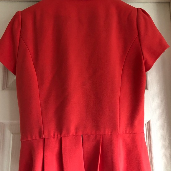 Blazer with short sleeves and pleats - Picture 3 of 4